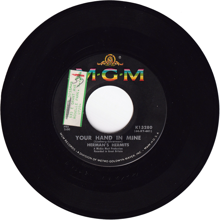 Herman's Hermits - I'm Into Something Good / Your Hand In Mine