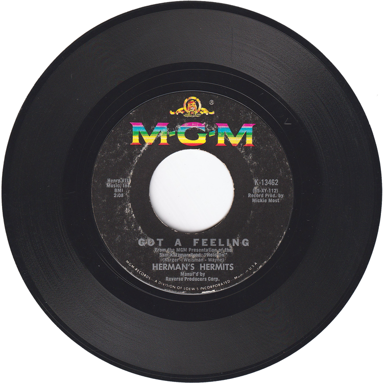 Herman's Hermits - Listen People / Got A Feeling