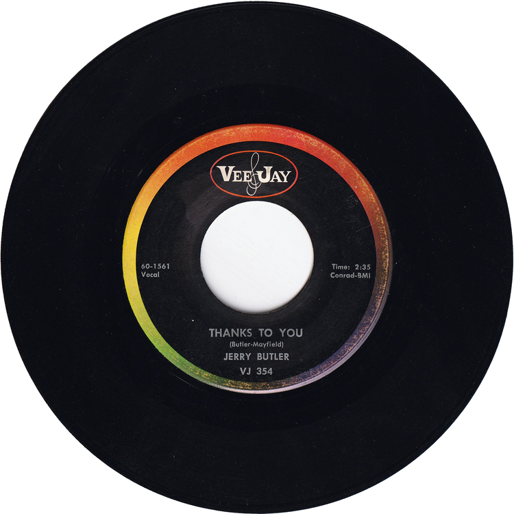 Jerry Butler - He Will Break Your Heart / Thanks To You