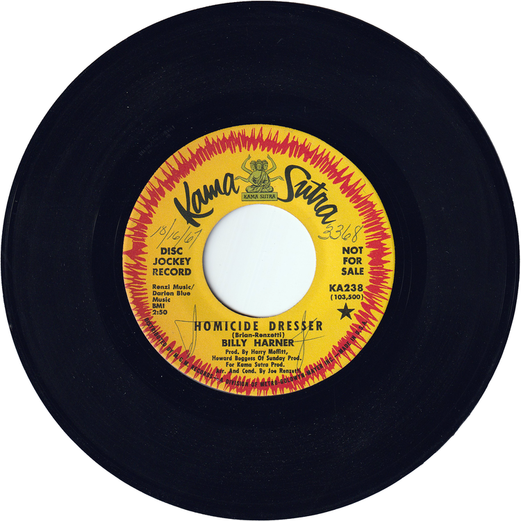 Billy Harner - Homicide Dresser / Homicide Dresser (Promo)