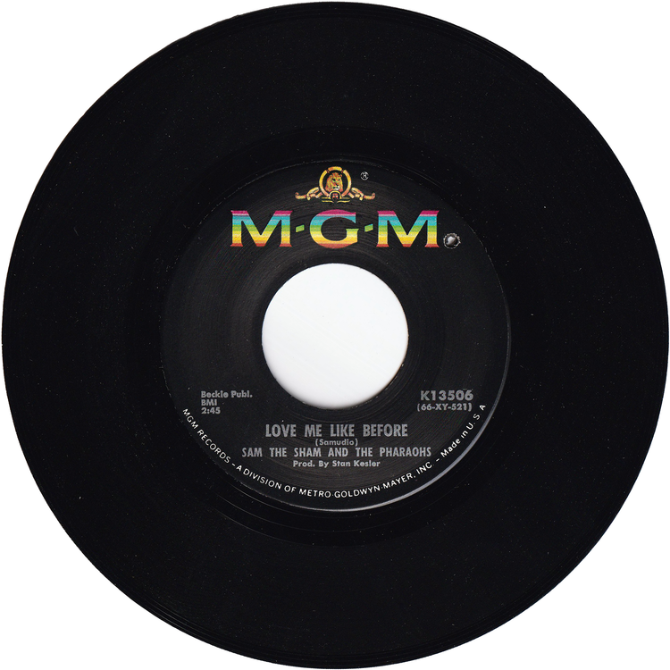 Sam The Sham & The Pharaohs - Lil' Red Riding Hood / Love Me Like Before
