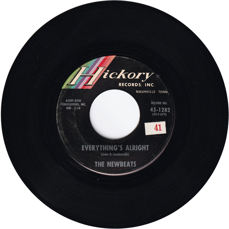 The Newbeats - Pink Dally Rue / Everything's Alright