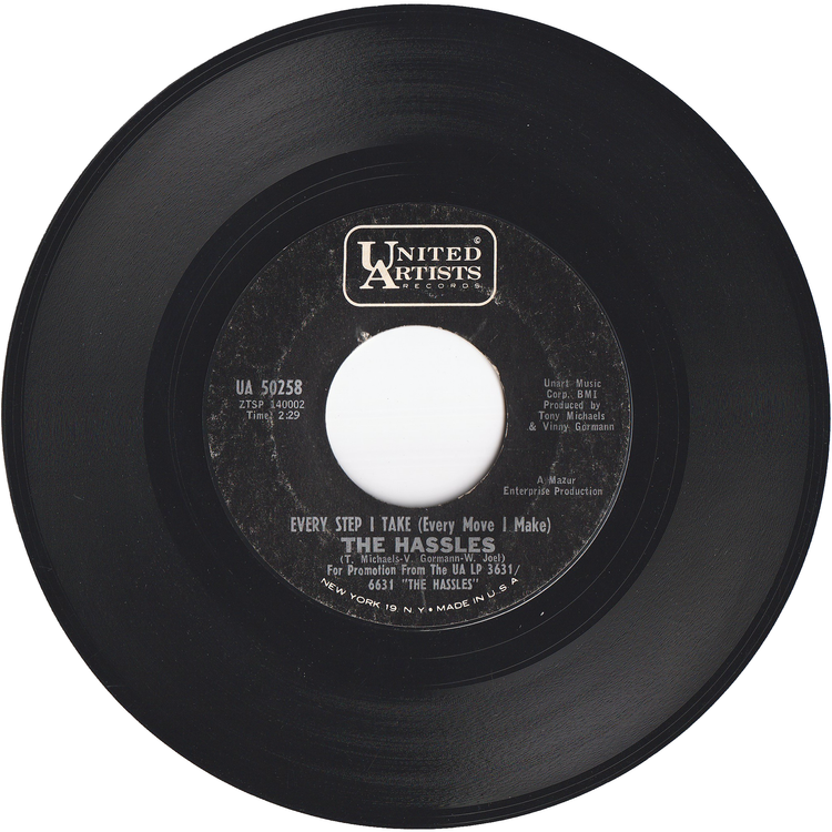 The Hassles - I Hear Voices / Every Step I Take (Every Move I Make)