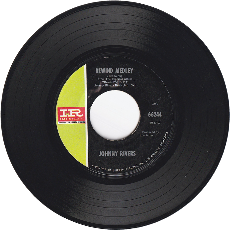 Johnny Rivers - The Tracks Of My Tears / Rewind Medley