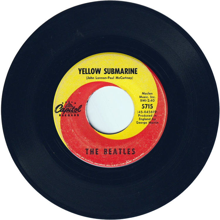 The Beatles - Eleanor Rigby / Yellow Submarine