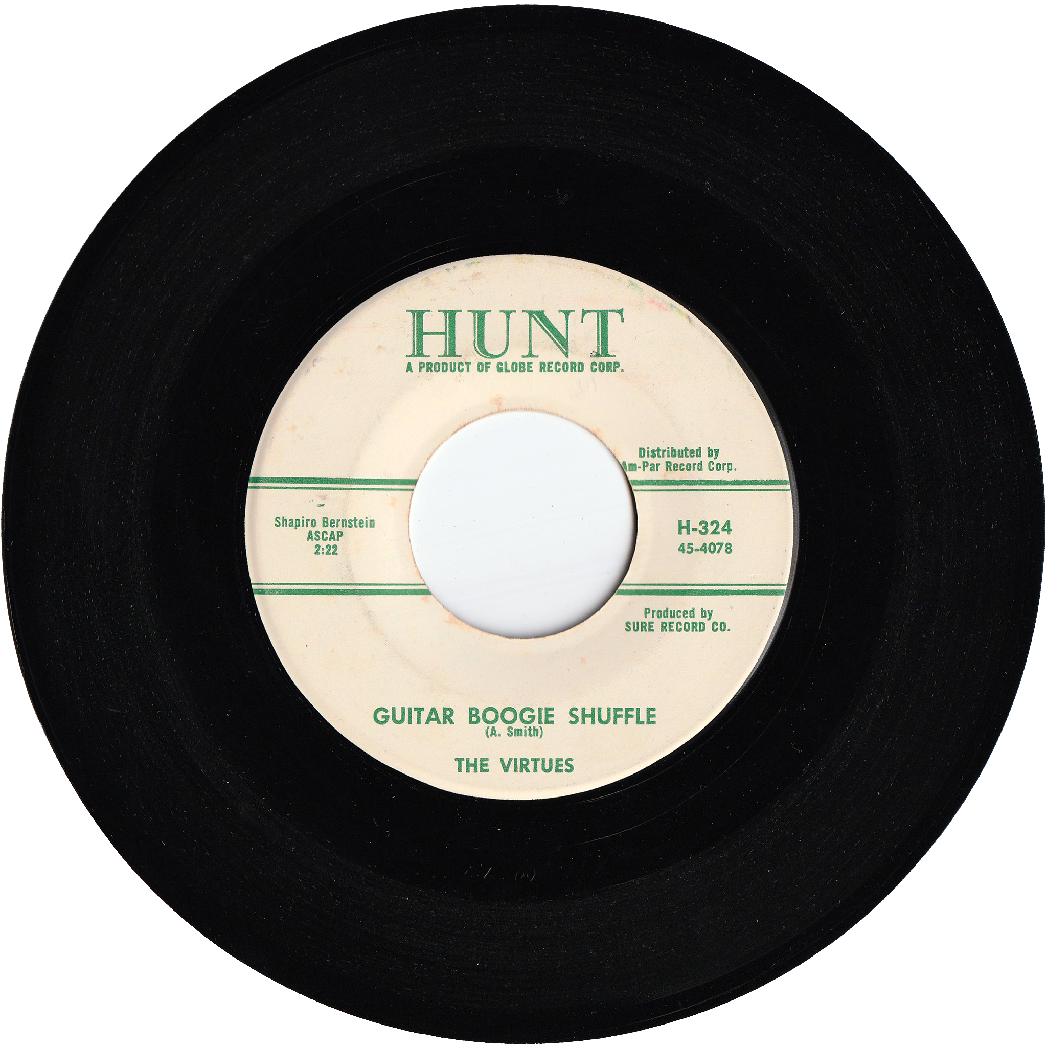 The Virtues - Guitar Boogie Shuffle / Guitar In Orbit