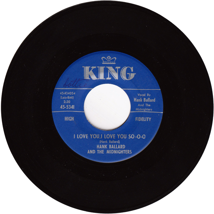 Hank Ballard & The Midnighters - Finger Poppin' Time / I Love you, I Love You So-o-o
