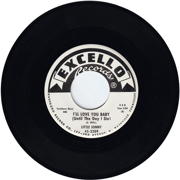 Little Sonny - Love Shock / I'll Love You Baby (Until The Day I Die) (Promo)