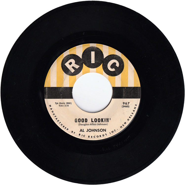 Al Johnson - Carnival Time / Good Lookin' (RIC label)