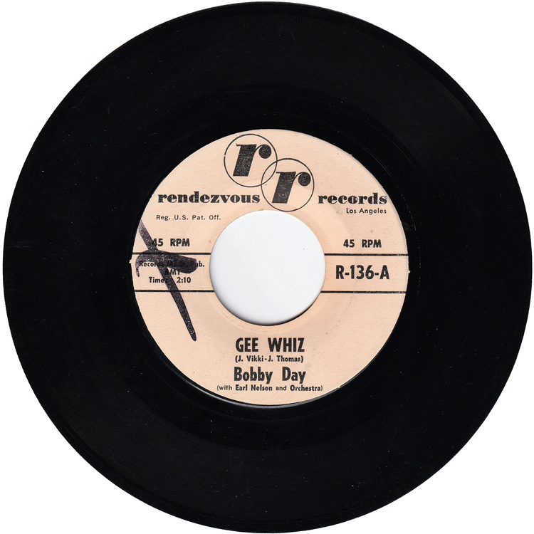 Bobby Day - Over And Over (Alternate Version) / Gee Whiz (Promo)