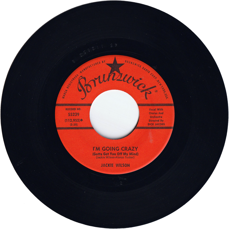 Jackie Wilson - Baby Workout / I'm Going Crazy