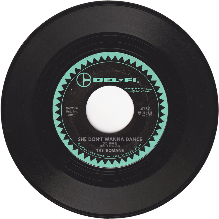 Little Caesar & The Romans - Those Oldies But Goodies / She Don't Wanna Dance