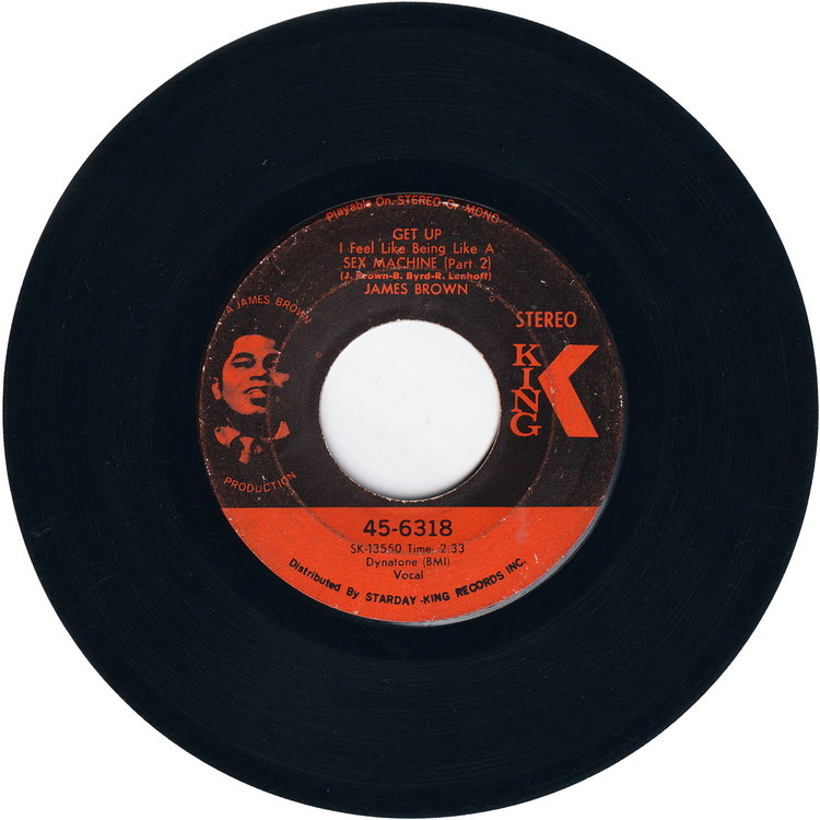 James Brown - Get Up (I Feel Like Being Like A) Sex Machine Part 1 / Part 2