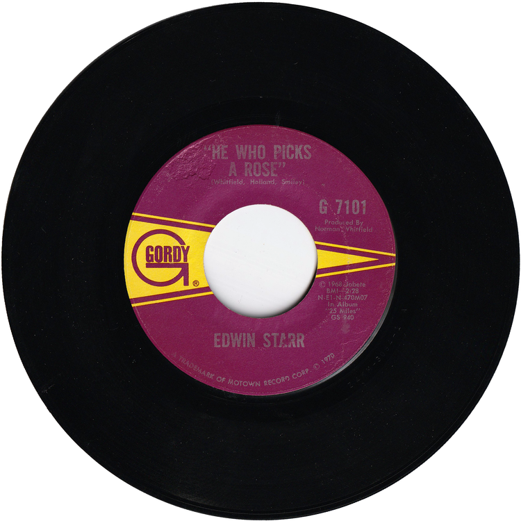 Edwin Starr - War / He Who Picks A Rose