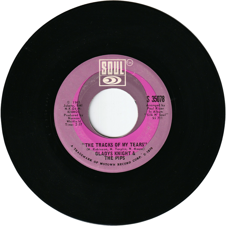 Gladys Knight & The Pips - If I Were Your Woman / The Tracks Of My Tears
