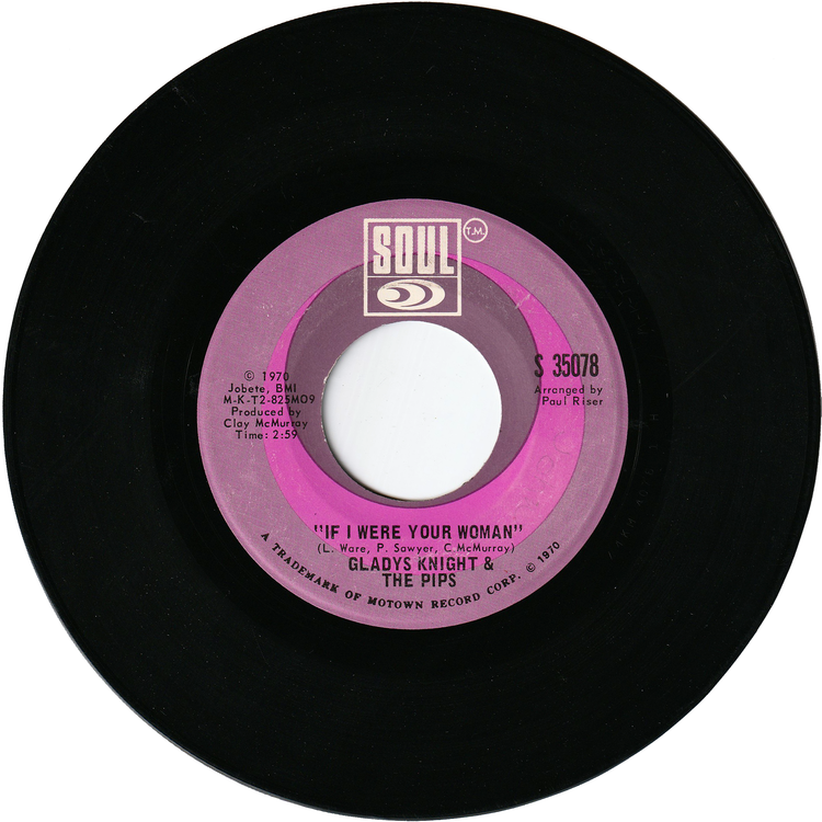 Gladys Knight & The Pips - If I Were Your Woman / The Tracks Of My Tears