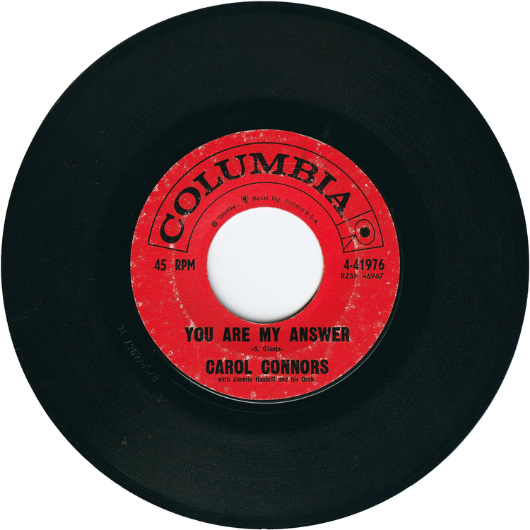 Carol Connors - My Diary / You Are My Answer