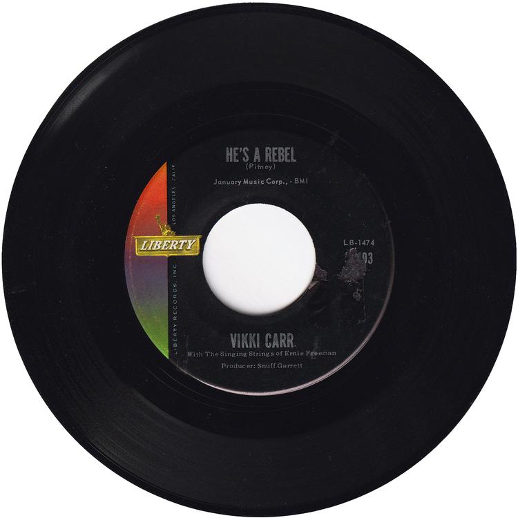 Vikki Carr - He's A Rebel / Be My Love