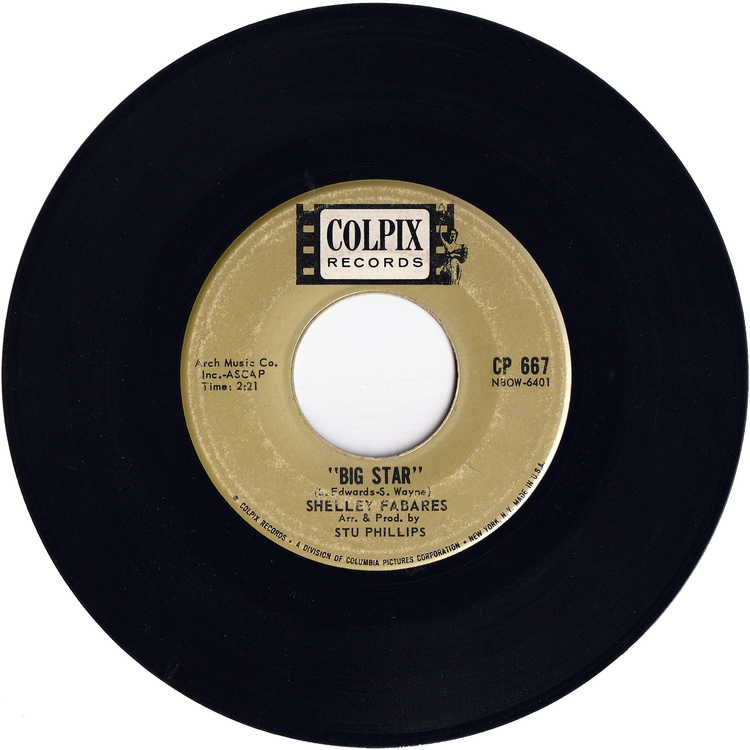 Shelley Fabares - Telephone (Won't You Ring) / Big Star