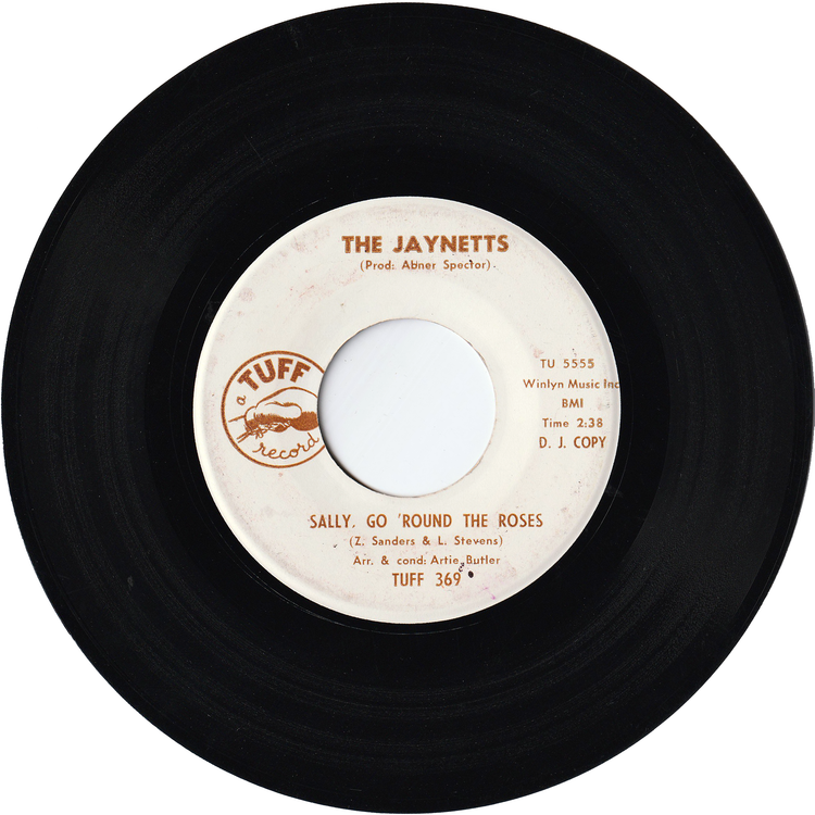 The Jaynetts - Sally Go 'Round The Roses / Instrumental Version (Promo)