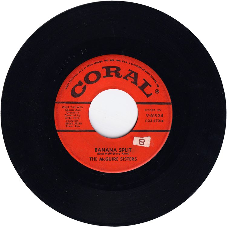 The McGuire Sisters - Sugartime / Banana Split