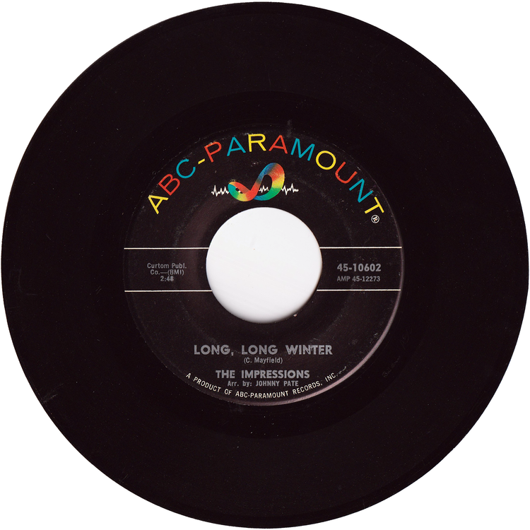 The Impressions - Amen / Long, Long Winter