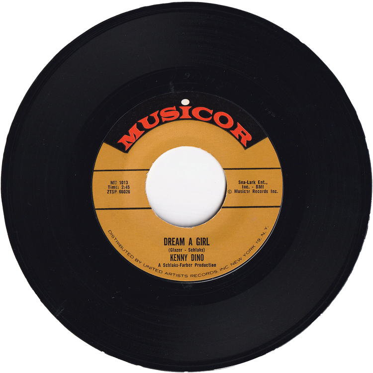 Kenny Dino - Your Ma Said You Cried In Your Sleep Last Night / Dream A Girl