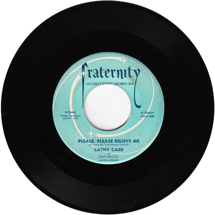 Cathy Carr - Ivory Tower / Please, Please Believe Me