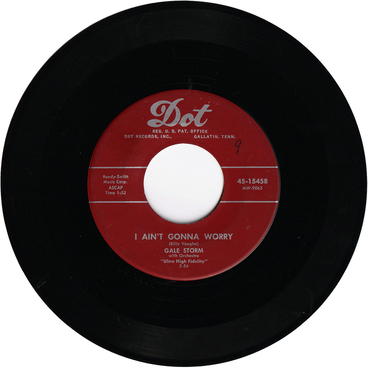 Gale Storm - Ivory Tower / I Ain't Gonna Worry