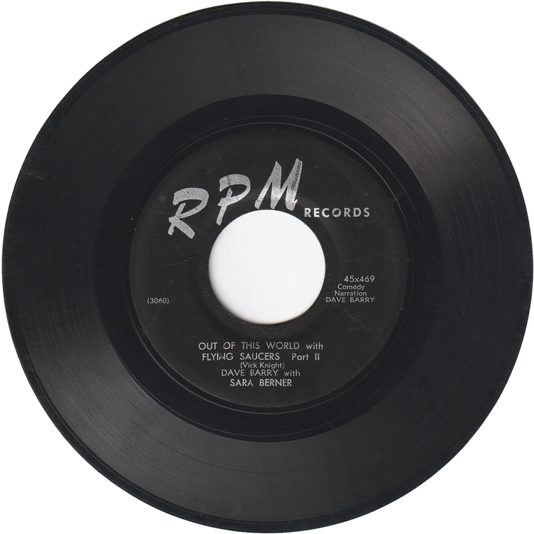 Dave Barry with Sara Berner - Out Of This World with Flying Saucers Part 1 / Part 2