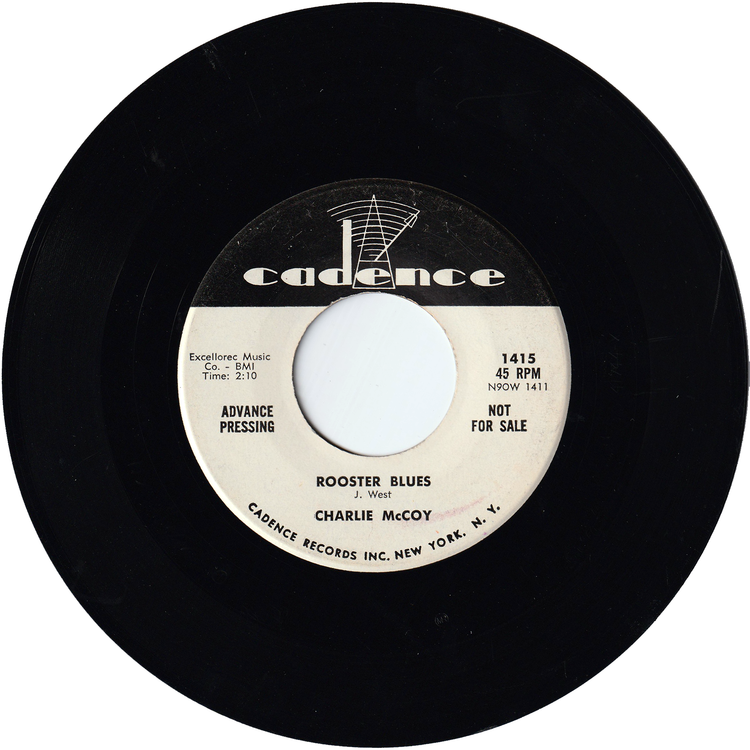 Charlie McCoy - Rooster Blues / I Just Want To Make Love To You (Promo)