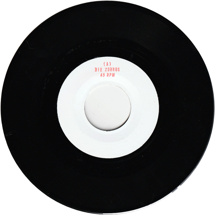 Die Zorros - The Shark / Letter To Myself (w/PS)