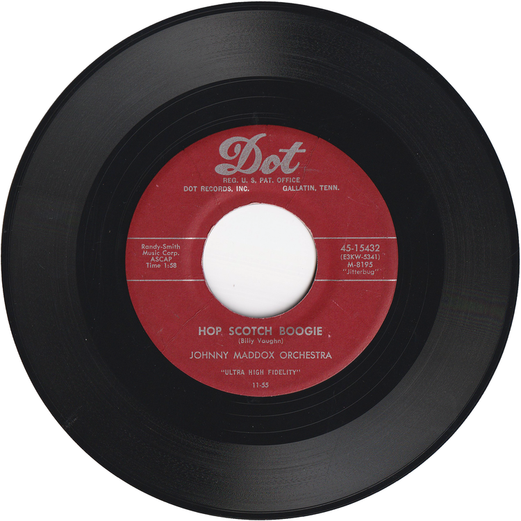 Johnny Maddox Orchestra featuring Jackie Little- Hands Off / Hop Scotch Boogie