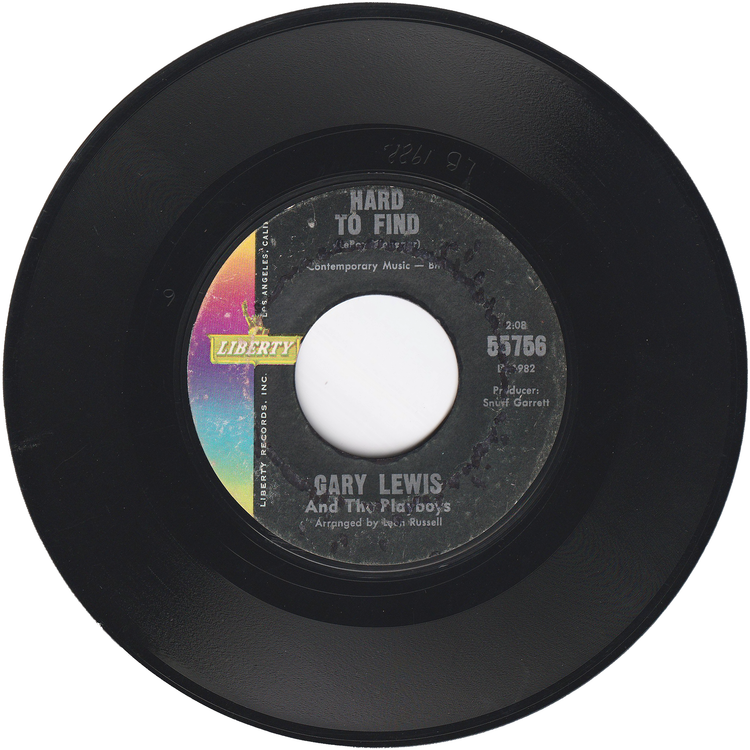 Gary Lewis & The Playboys - This Diamond Ring / Hard To Find