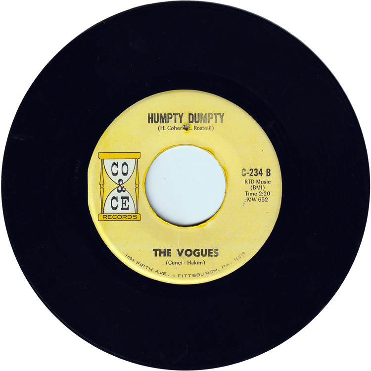 The Vogues - Magic Town / Humpty Dumpty