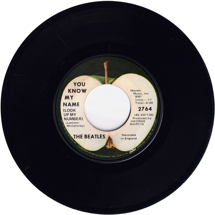 The Beatles - Let It Be / You Know My Name (Look Up My Number)