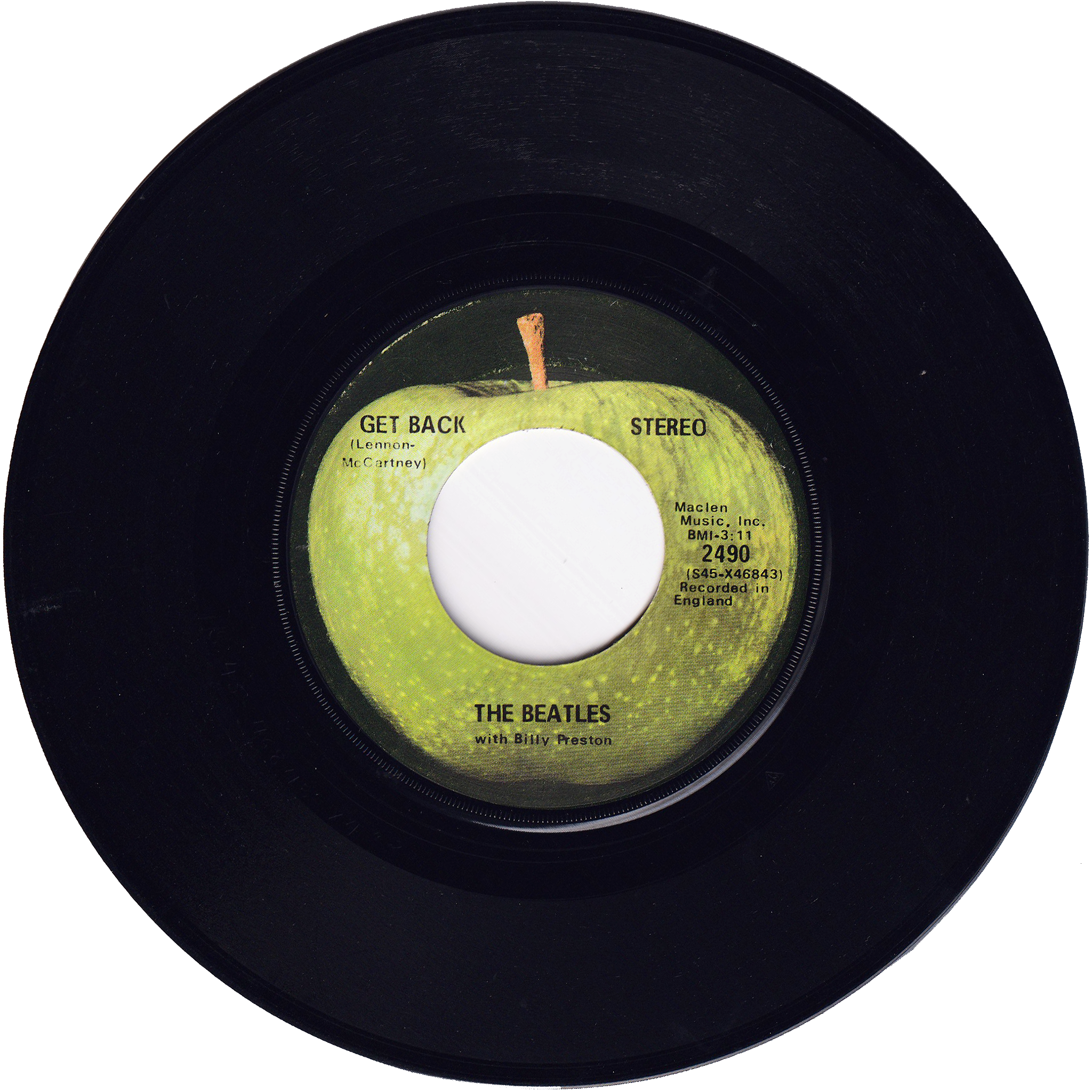 The Beatles - Get Back / Don't Let Me Down – NIGHT BEAT RECORDS The Beatles - Get Back / Don't Let Me Down – NIGHT BEAT RECORDS