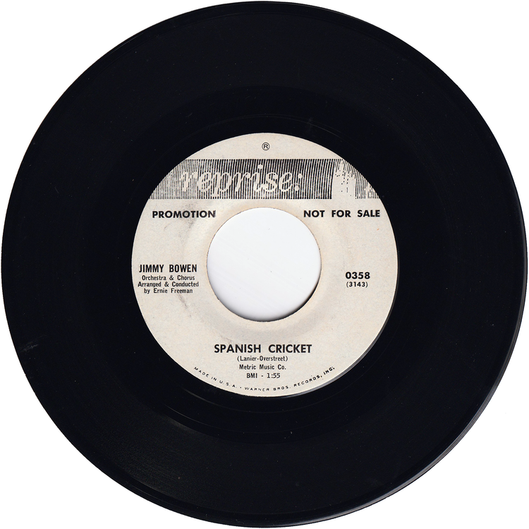 Jimmy Bowen - Spanish Cricket / The Golden Eagle (Promo)