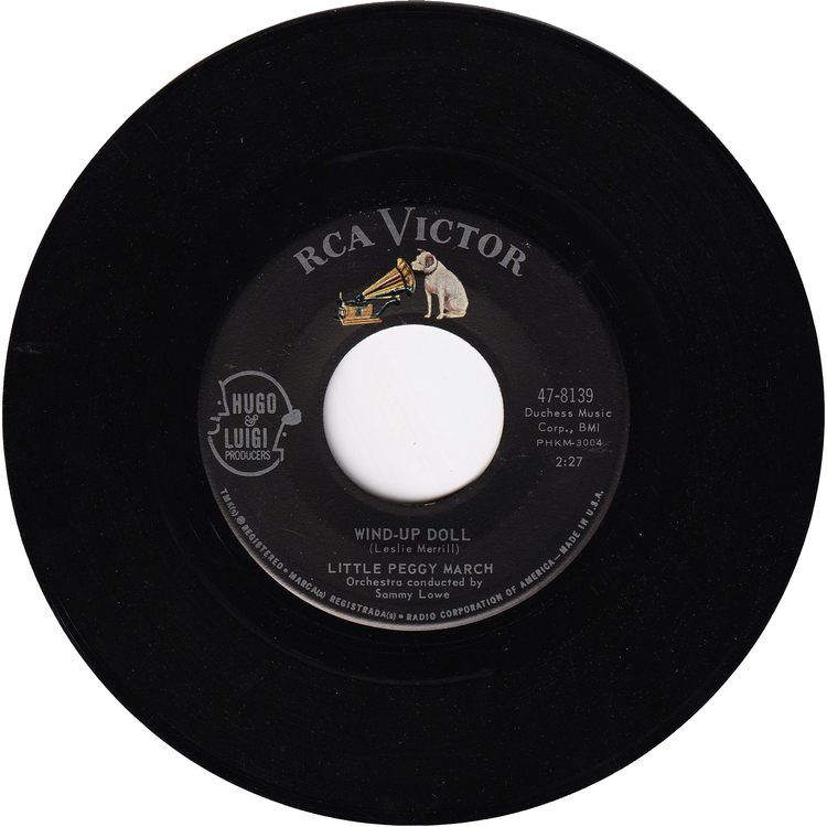Little Peggy March - I Will Follow Him / Wind-Up Doll