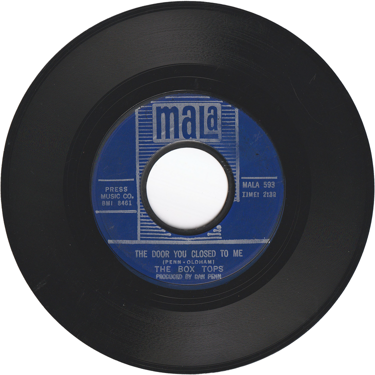 The Box Tops - Cry Like A Baby / The Door You Closed To Me