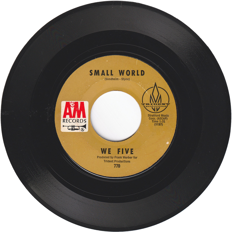 We Five - You Were On My Mind / Small World