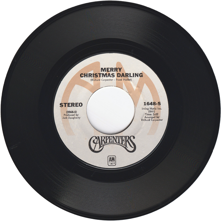 Carpenters - Merry Christmas Darling / Santa Claus Is Coming To Town (Re-Issue)
