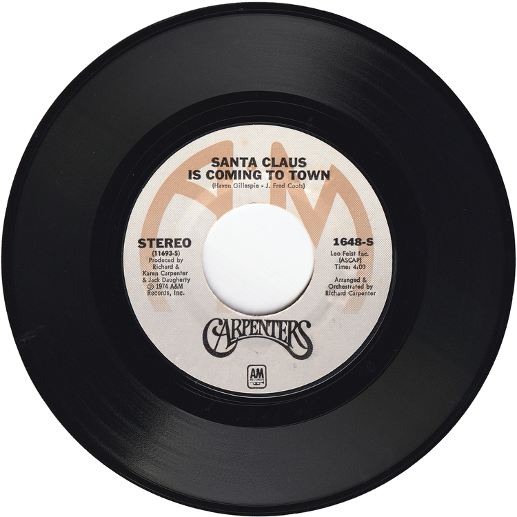 Carpenters - Merry Christmas Darling / Santa Claus Is Coming To Town (Re-Issue)