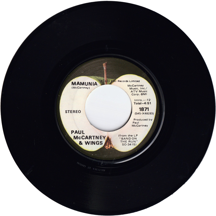 Paul McCartney & The Wings - Jet / Mamunia