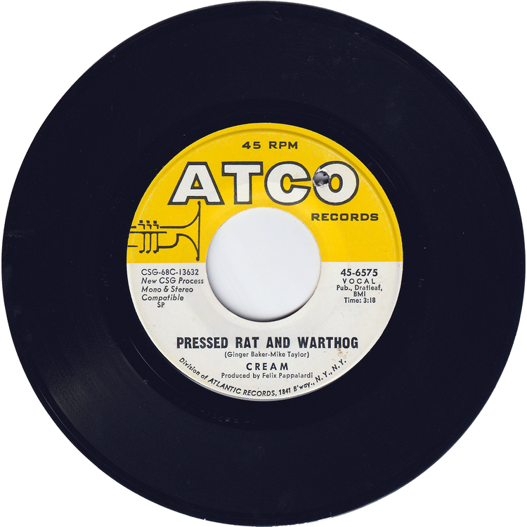 Cream - Anyone For Tennis (The Savage Seven Theme) / Pressed Rat & Warthog