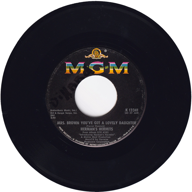 Herman's Hermits - Mrs. Brown You've Got A Lovely Daughter / I Gotta Dream On