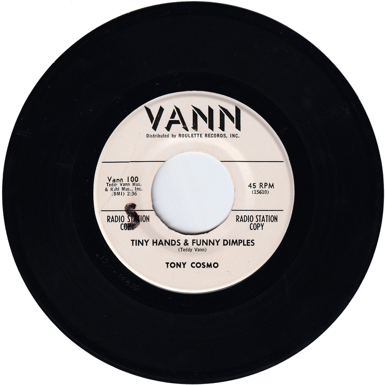 Tony Cosmo - The Big Party / Tiny Hands & Funny Dimples (Promo)