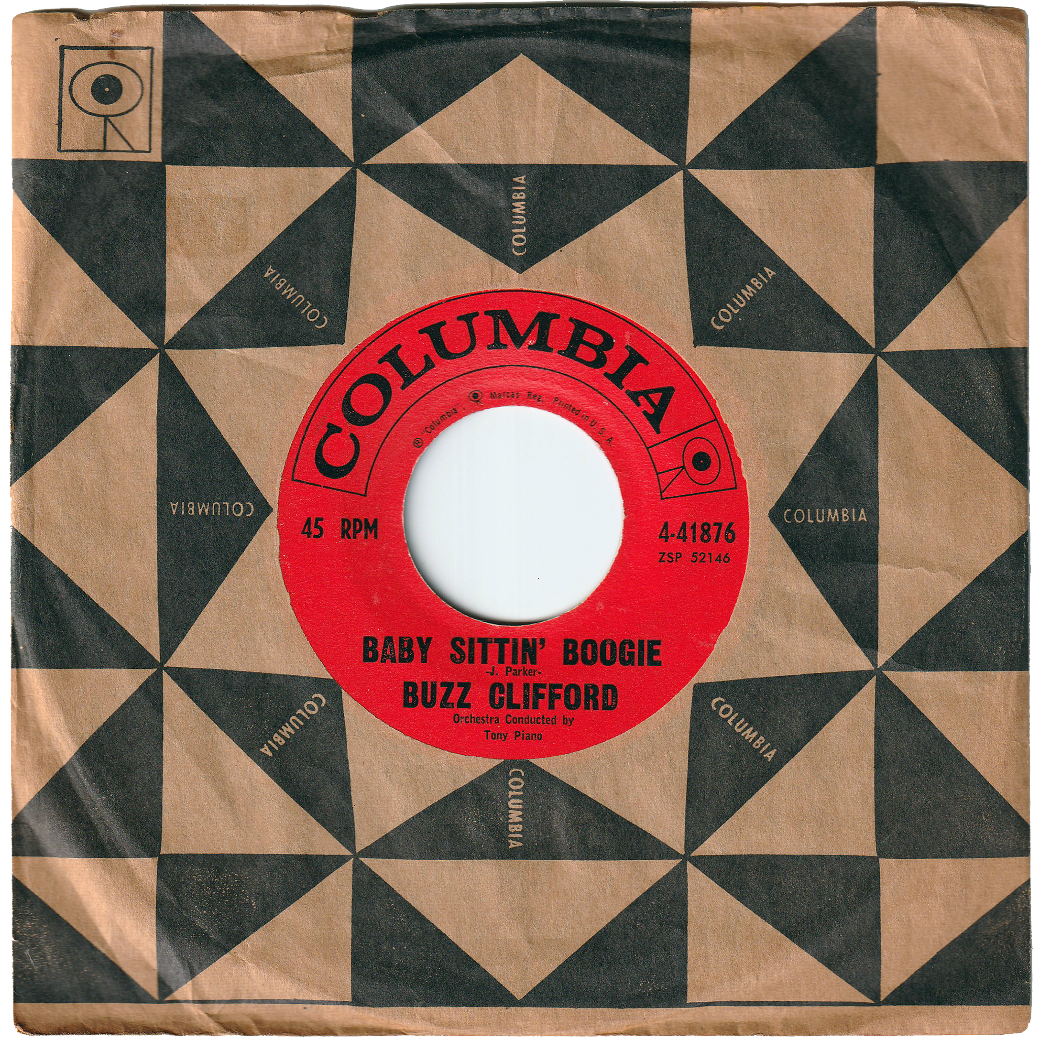 Buzz Clifford - Baby Sittin' Boogie / Driftwood – NIGHT BEAT