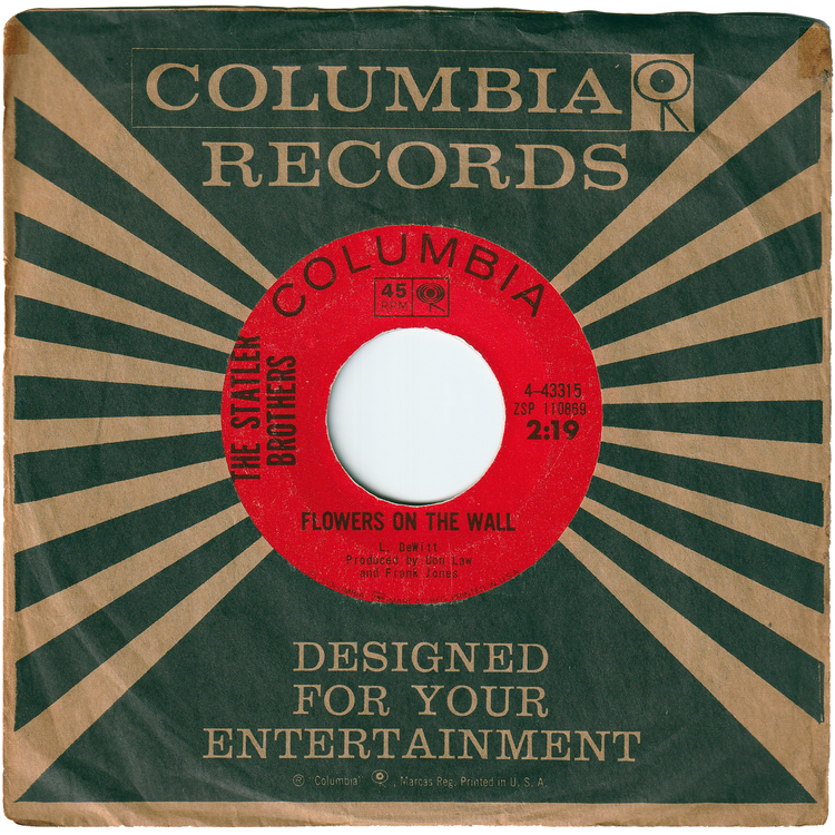 The Statler Brothers - Flowers On The Wall / Billy Christian