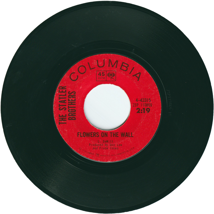 The Statler Brothers - Flowers On The Wall / Billy Christian